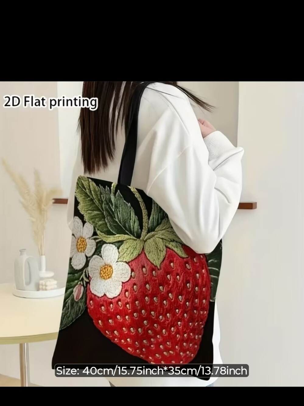Strawberry Tote Bag